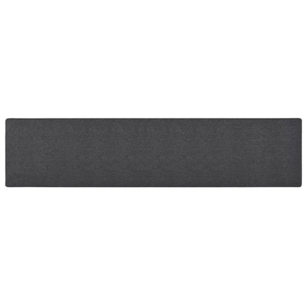 Carpet Runner Anthracite 80x400 cm