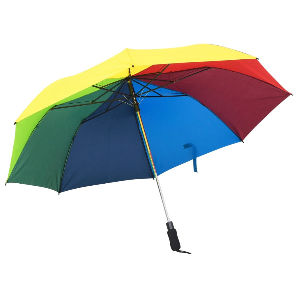 Automatic Folding Umbrella Multicolour 124 cm