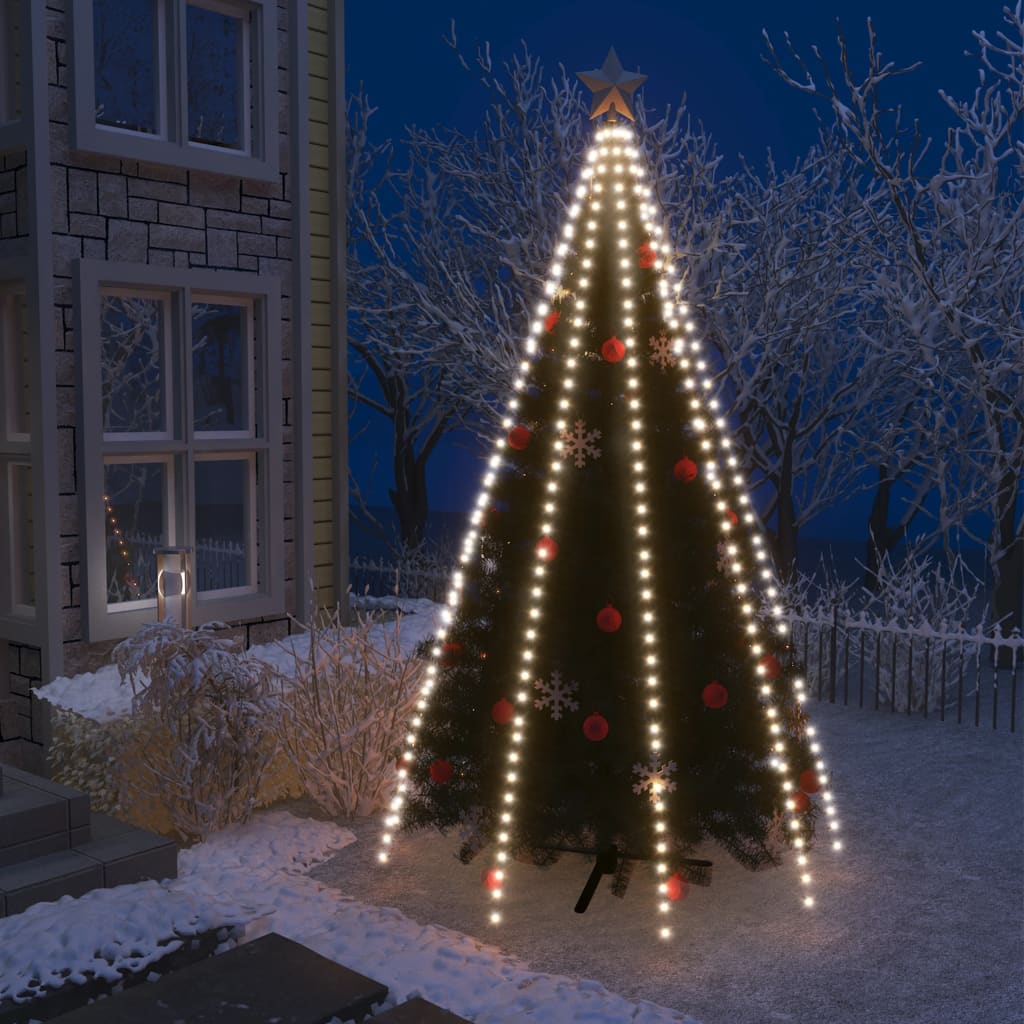 Faune Christmas Tree Net Lights with 400 LEDs Cold White 400cm