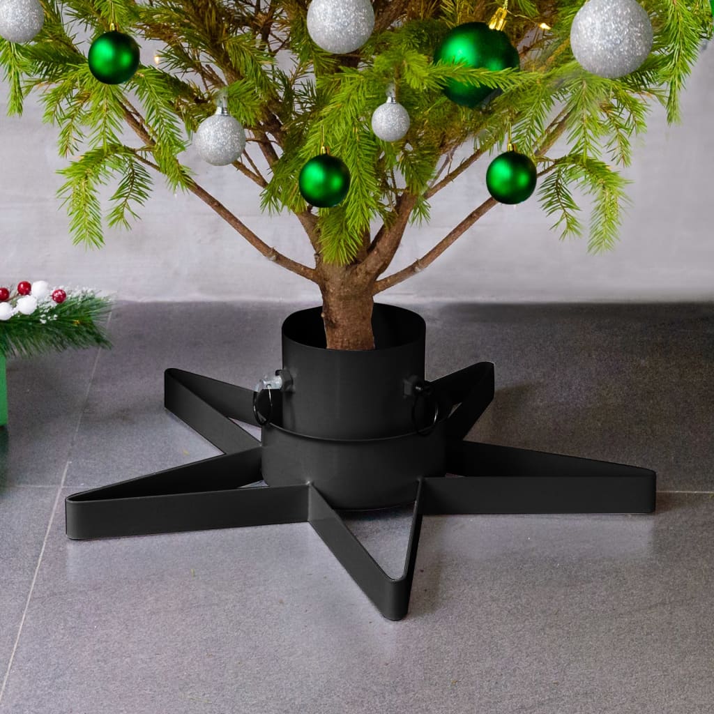 Faune Christmas Tree Stand Black 47x47x13.5cm