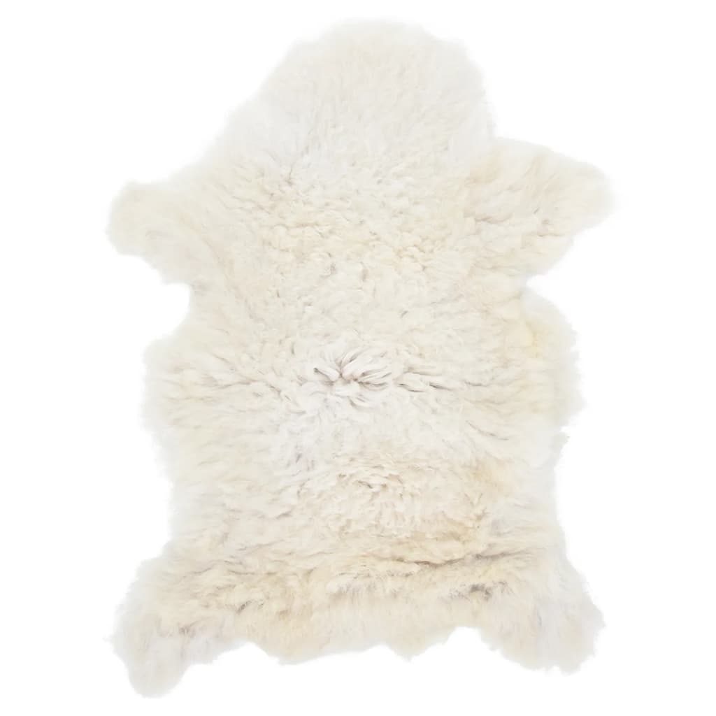 Sheep Leather Cream 70x100 cm