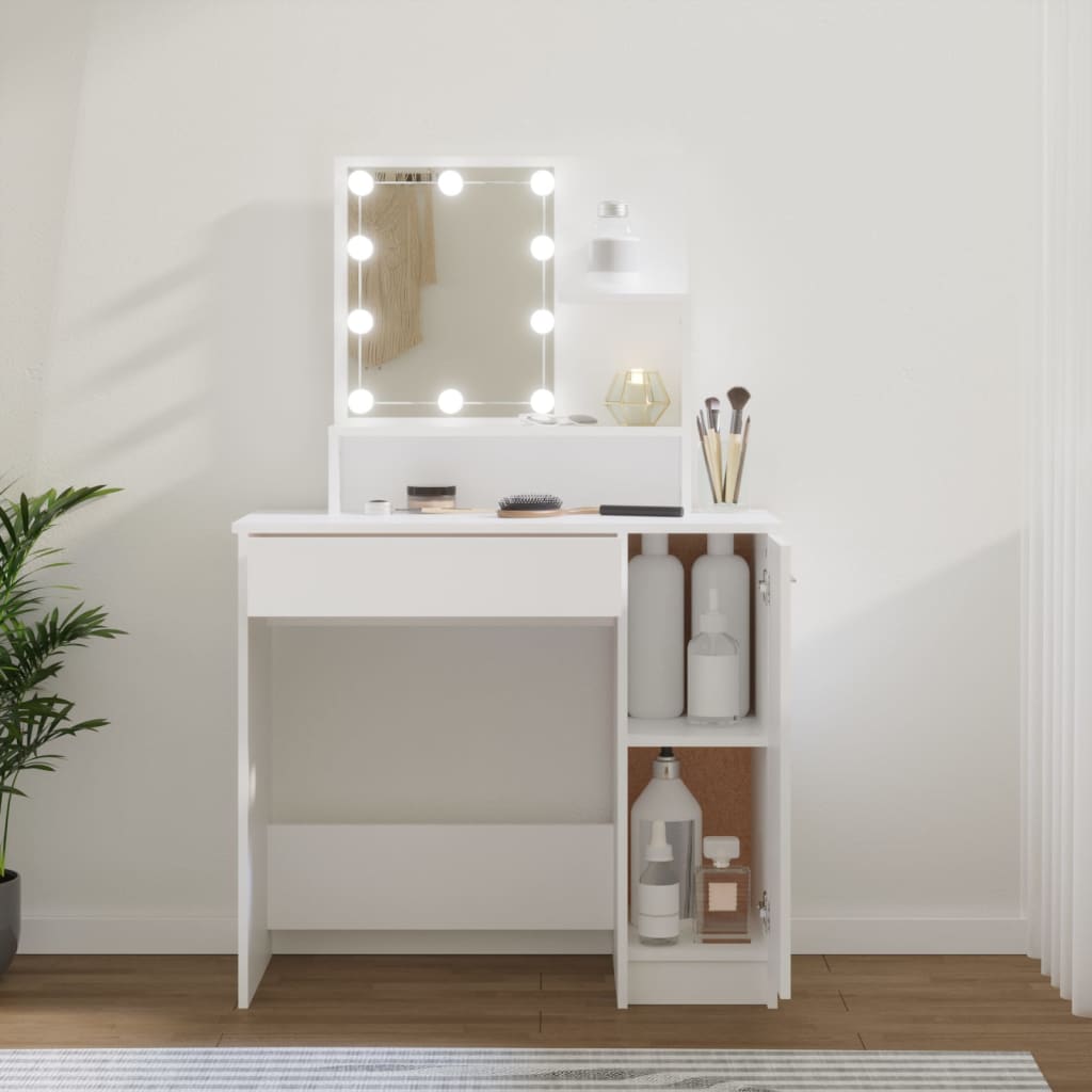 Dressing Table - CHENNAI Dresser White 86.5cm