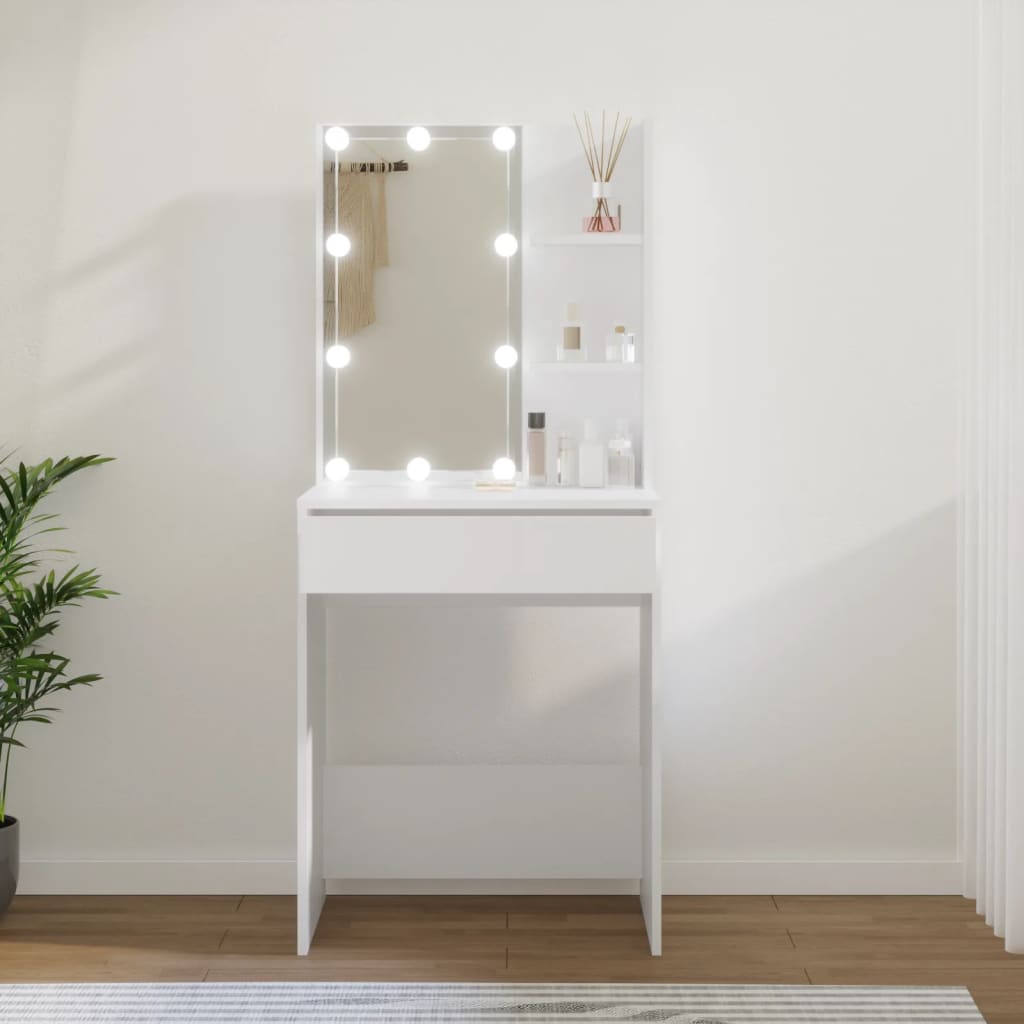 Dressing Table - DULO Dresser White 60cm