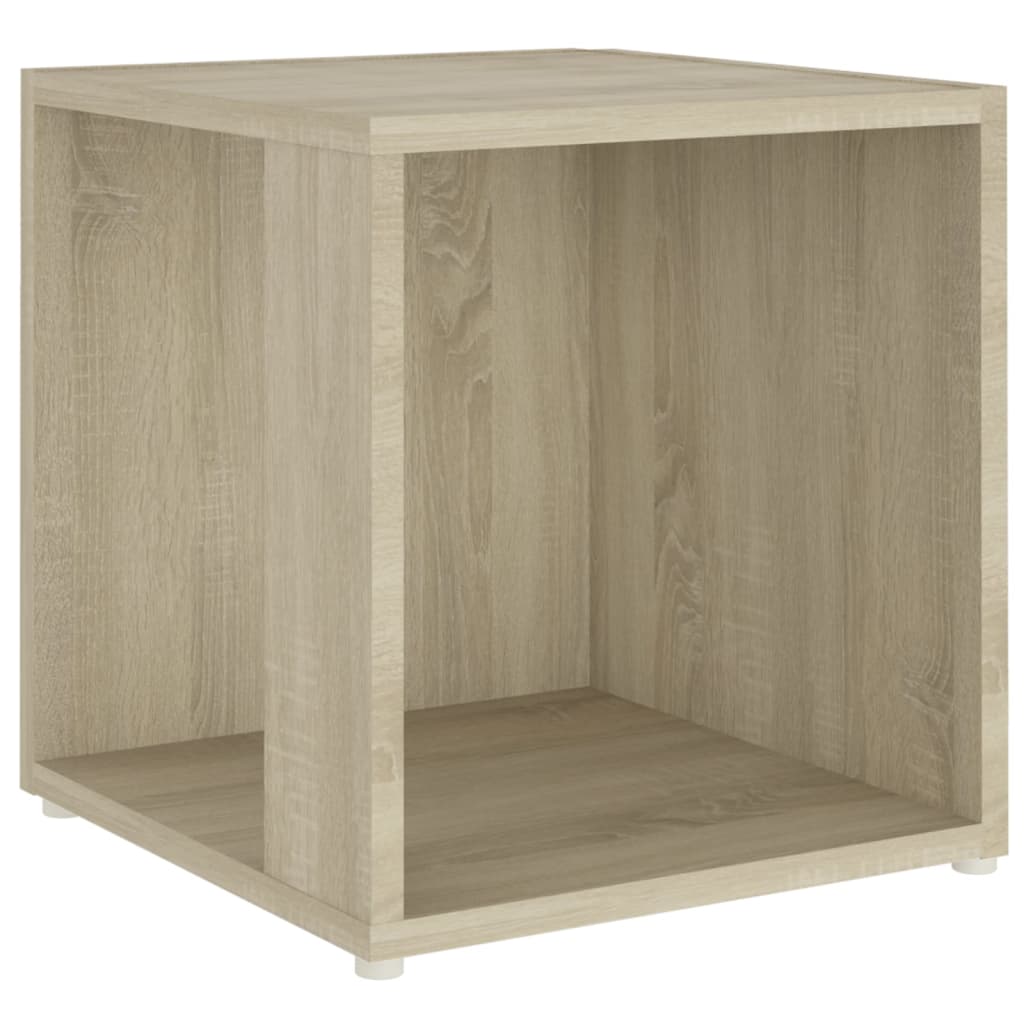 Side Table Sonoma Oak 33x33x34.5 cm Engineered Wood