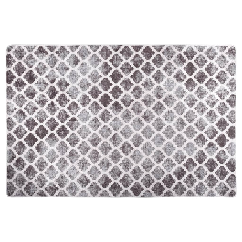 Rug Washable 80x150 cm Multicolour Anti Slip
