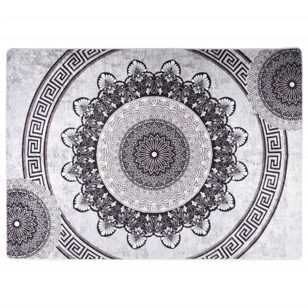 Rug Washable 120x180cm Multicolour Anti Slip