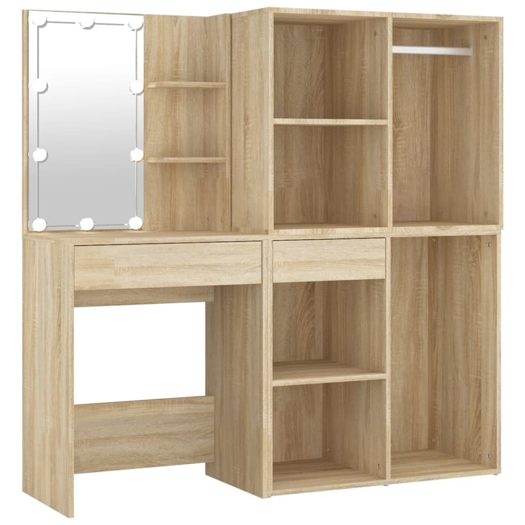 Dressing Table - DANI Dresser Sonoma Oak 40cm