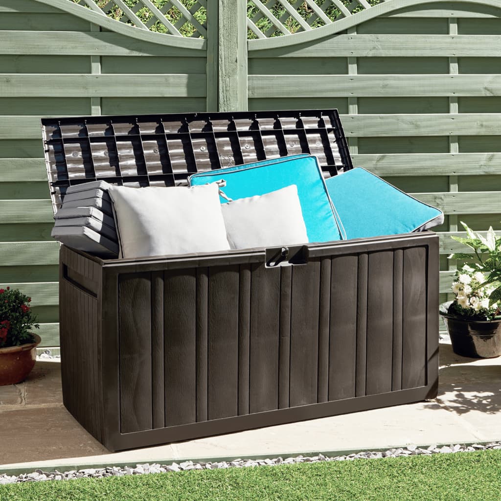 Cushion Box Brown 117x45.5x57.5 cm 270 L