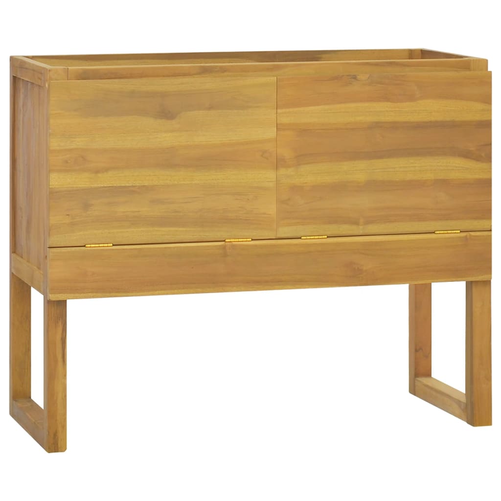 Bathroom Cabinet 90x45x75 cm Solid Wood Teak
