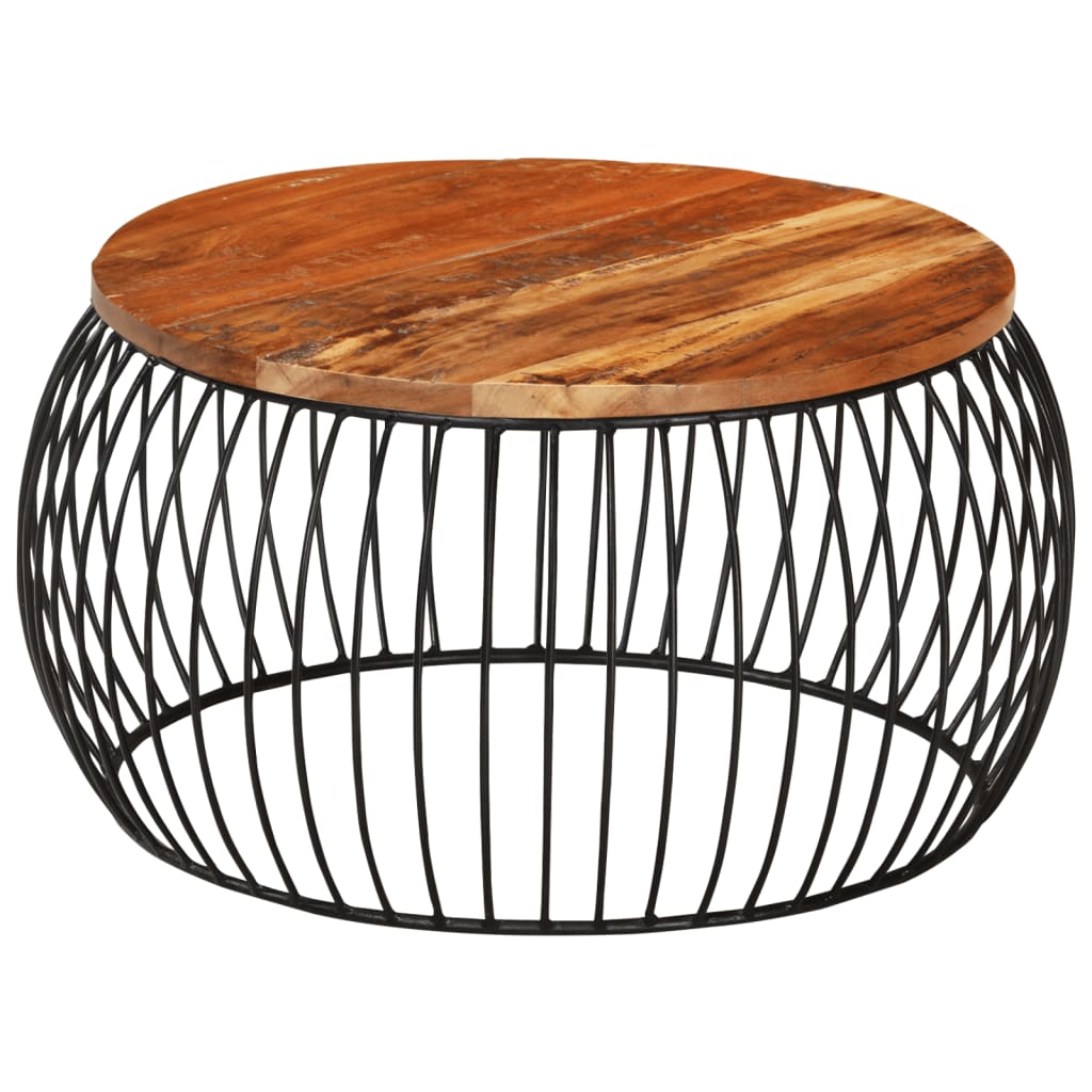Coffee Table Ã ̃68 cm Solid Reclaimed Wood