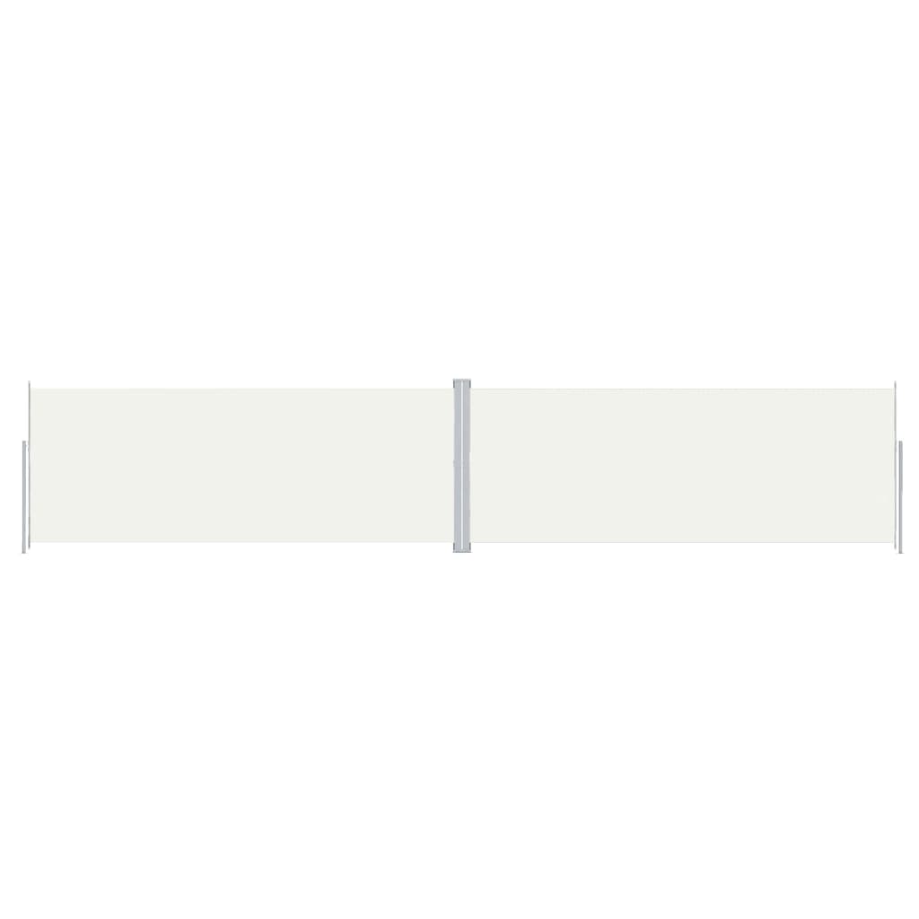 Retractable Side Awning Cream 200x1000 cm