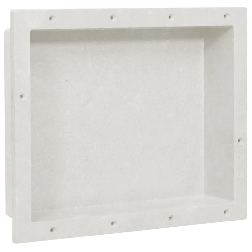 Shower Niche Matt White 41x51x10 cm