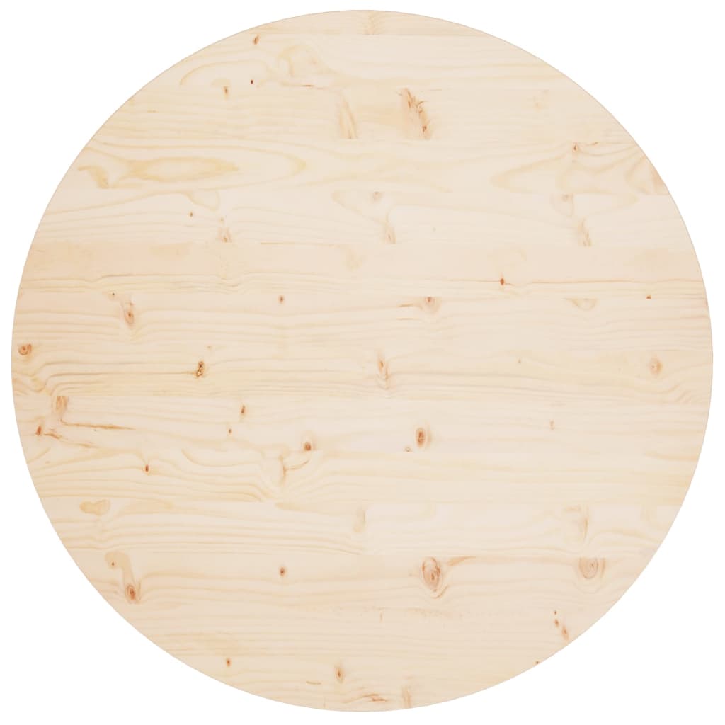 Table Top Ã ̃90x2.5 cm Solid Wood Pine