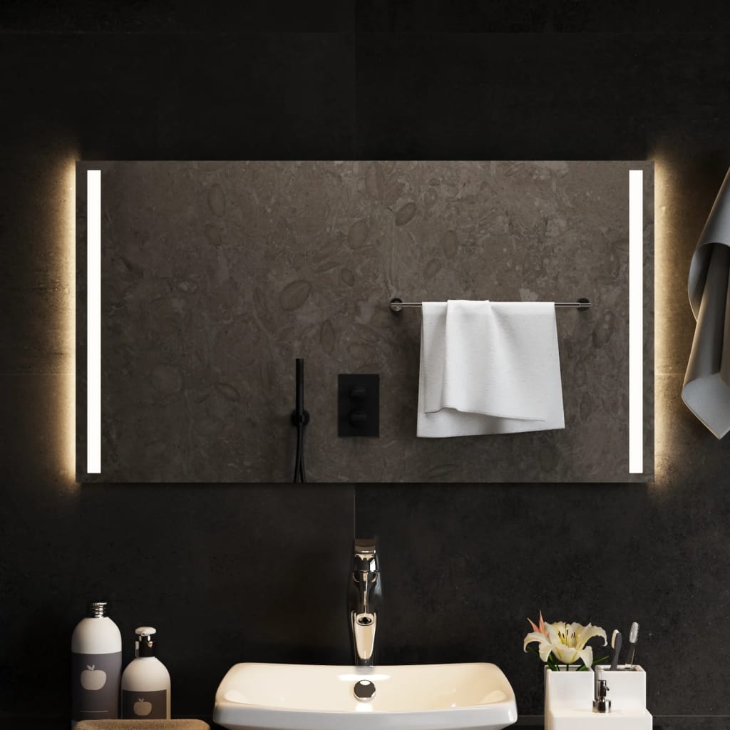 LED Bathroom Mirror 90x50cm