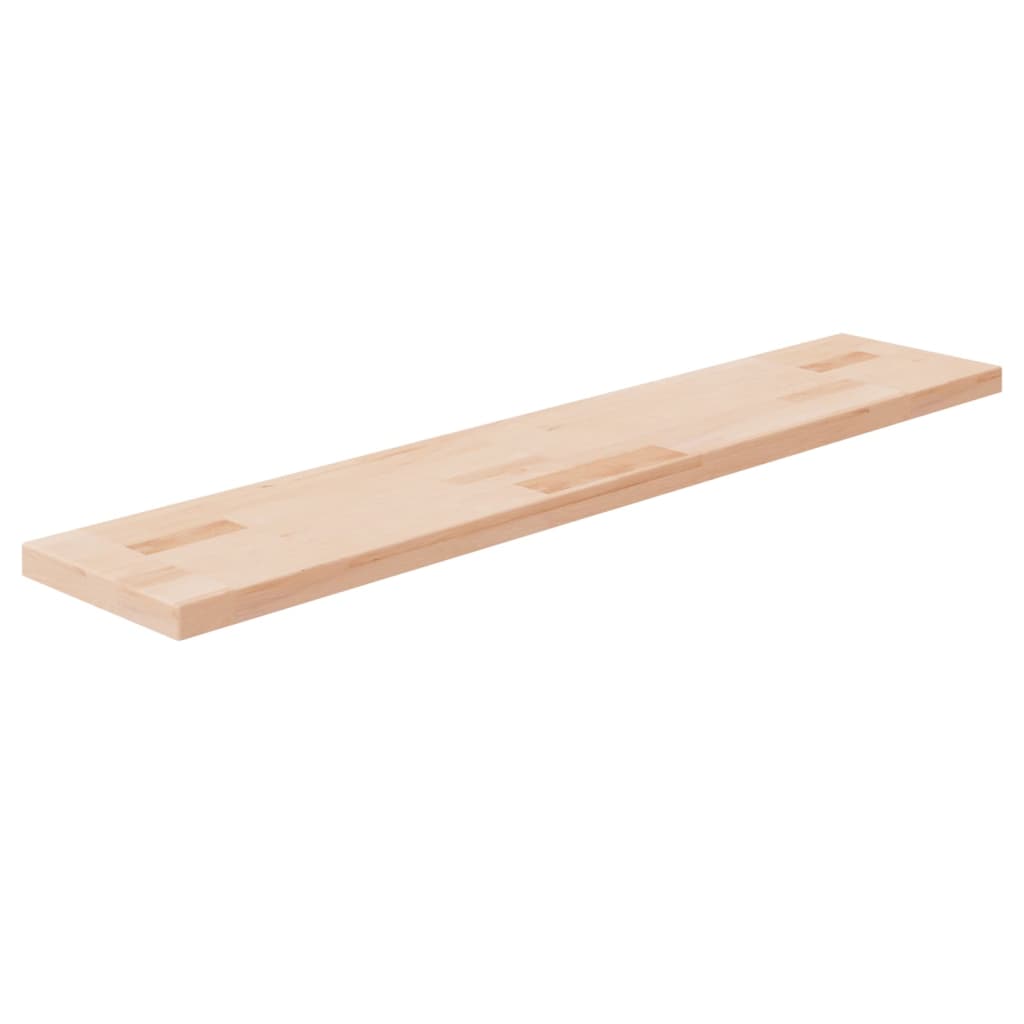 Shelf Board - Untreated Solid Oak Wood