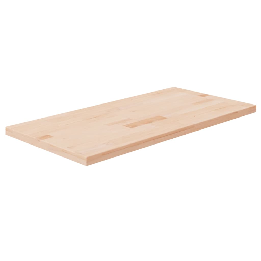 Bathroom Countertop 80x40x2.5 cm Untreated Solid Wood