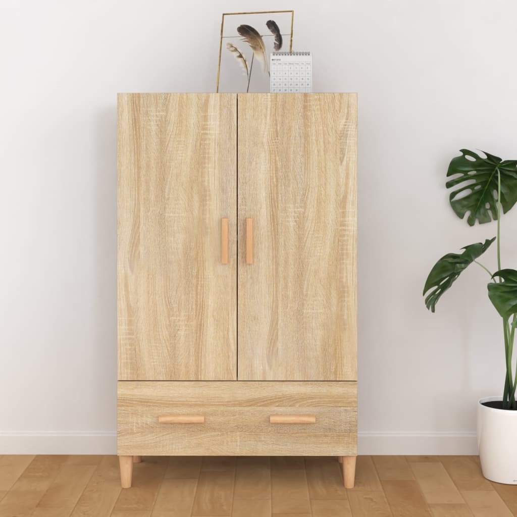 Highboard Sonoma Oak 70x31x115 cm Engineered Wood