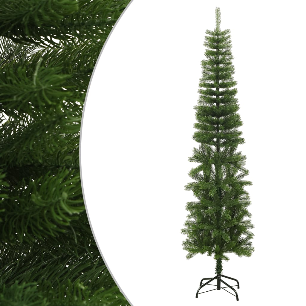 Nevis Artificial Slim Christmas Tree Stand 240cm PE