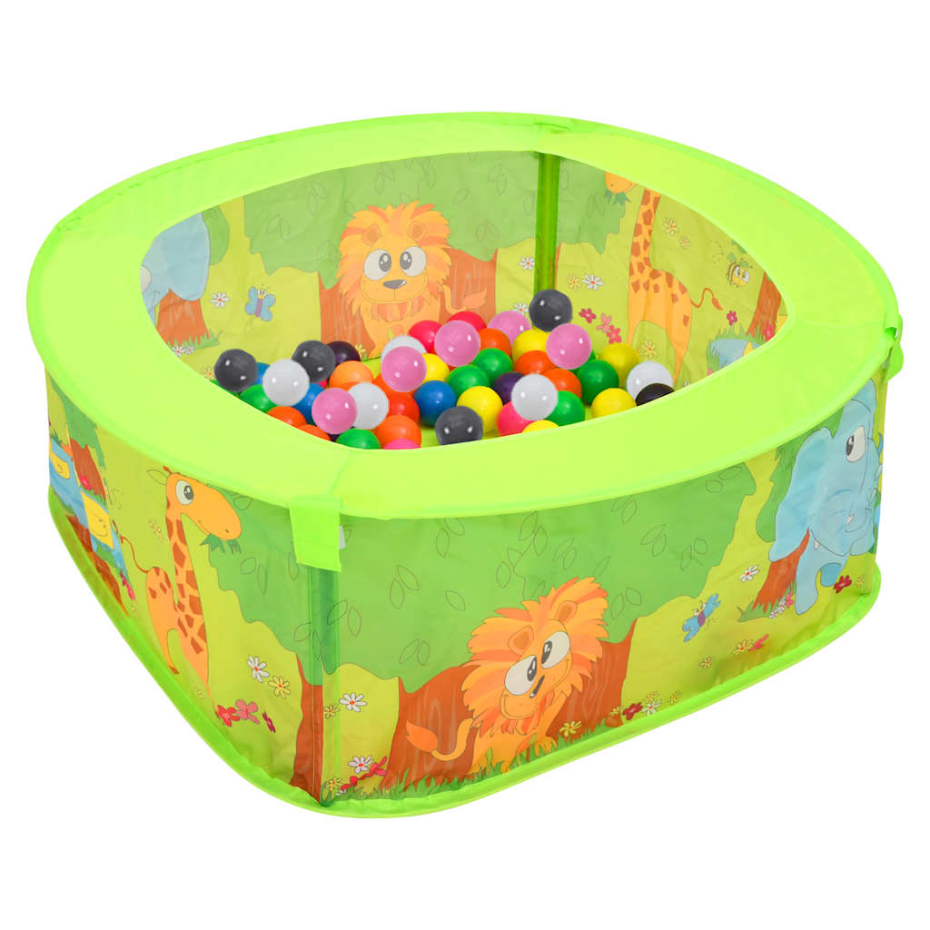 MOCOVE Ball Pool with 300 Balls for Kids 75x75x32 cm