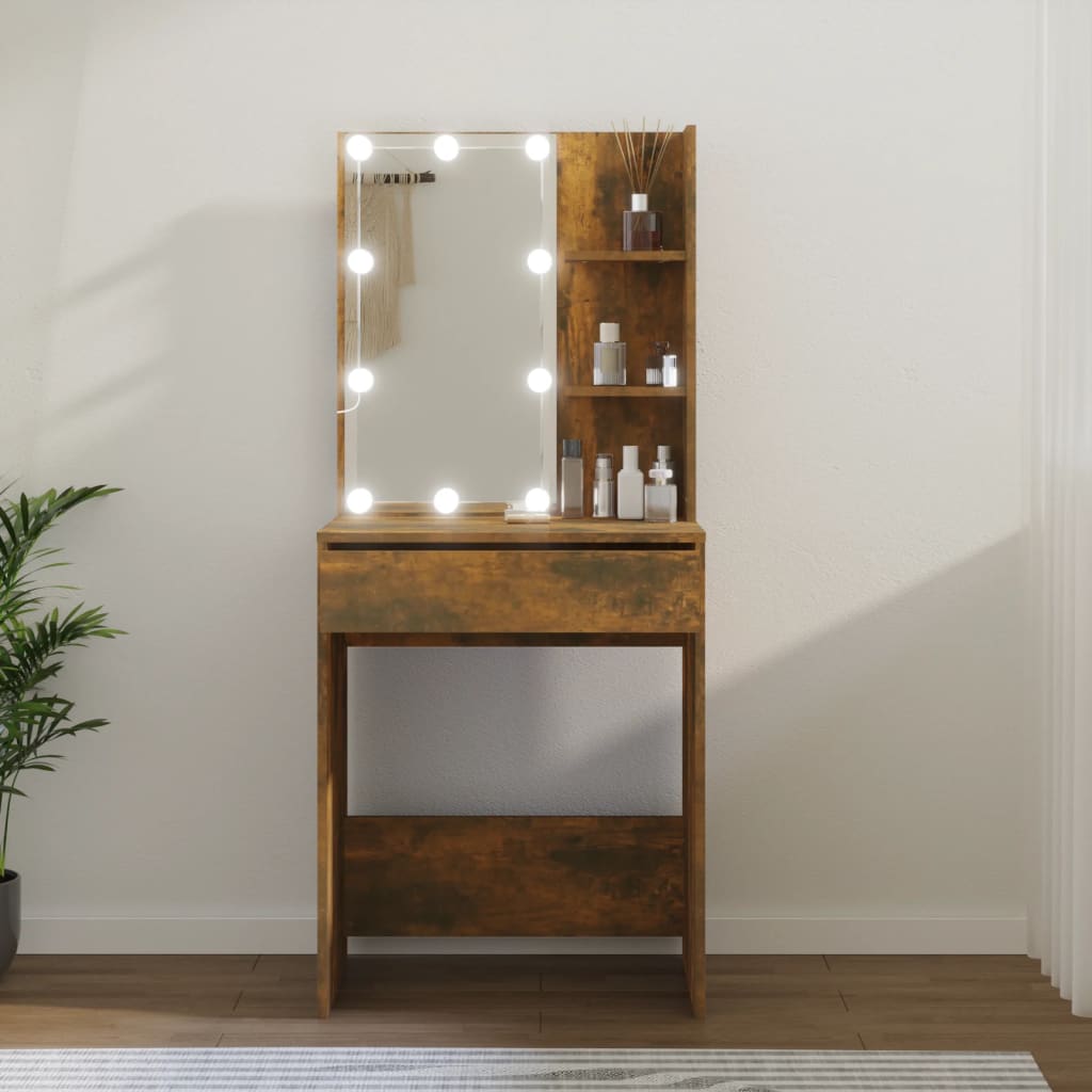 Dressing Table - DULO Dresser Smoked Oak 60cm