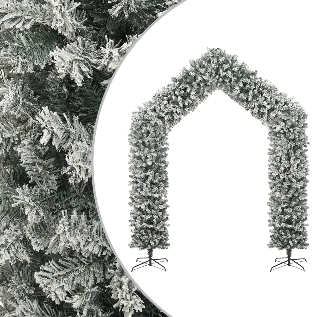Faune Christmas Tree Arch Flocked Snow 270cm