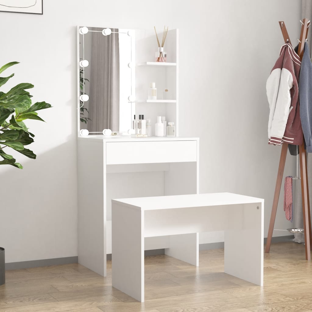 Dressing Table - MORLI Dresser White 60cm