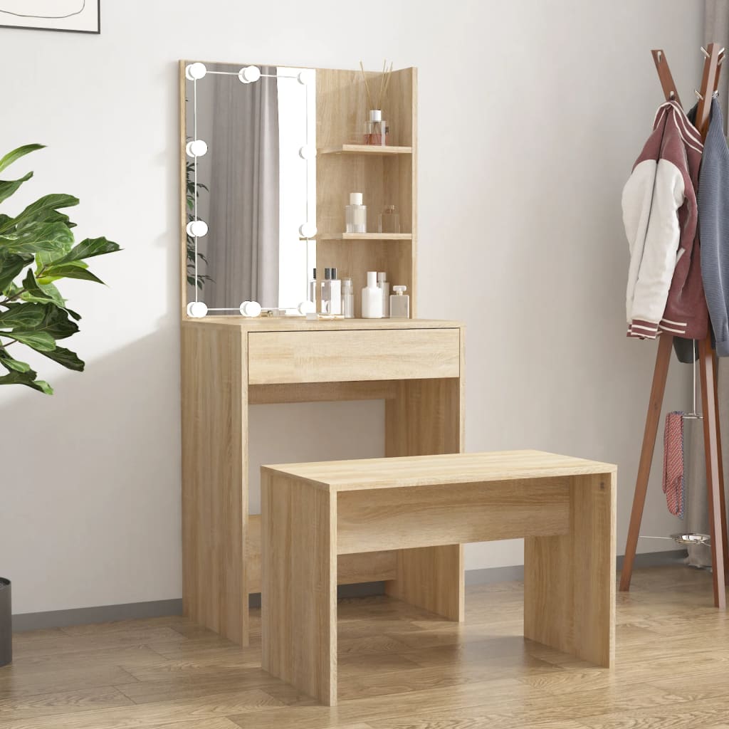 Dressing Table - ANTIOCH Dresser Sonoma Oak 60cm