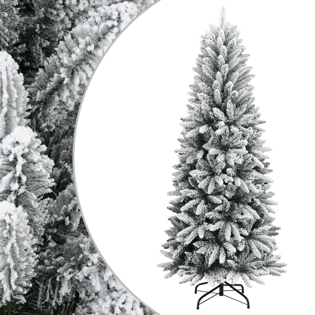 Briet Artificial Christmas Tree Flocked Snow 120cm PVC PE