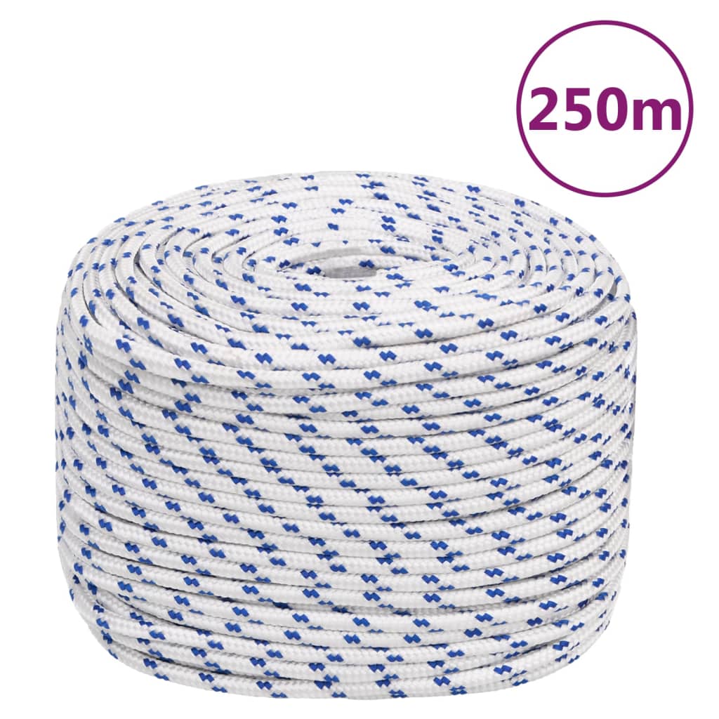 Boat Rope White 6 mm 250 m Polypropylene
