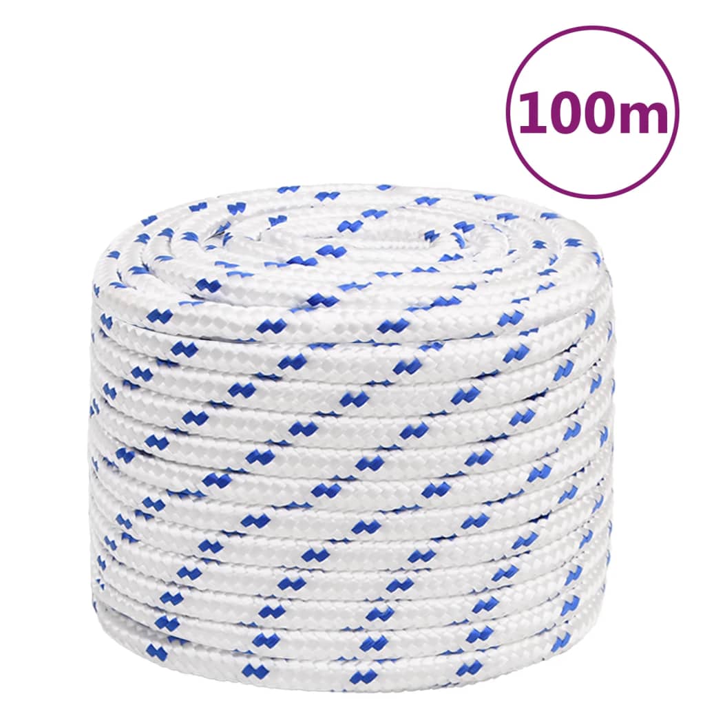 Boat Rope White 16 mm 100 m Polypropylene