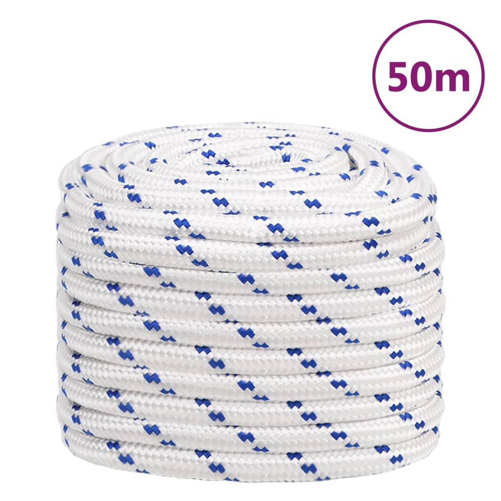 Boat Rope White 20 mm 50 m Polypropylene