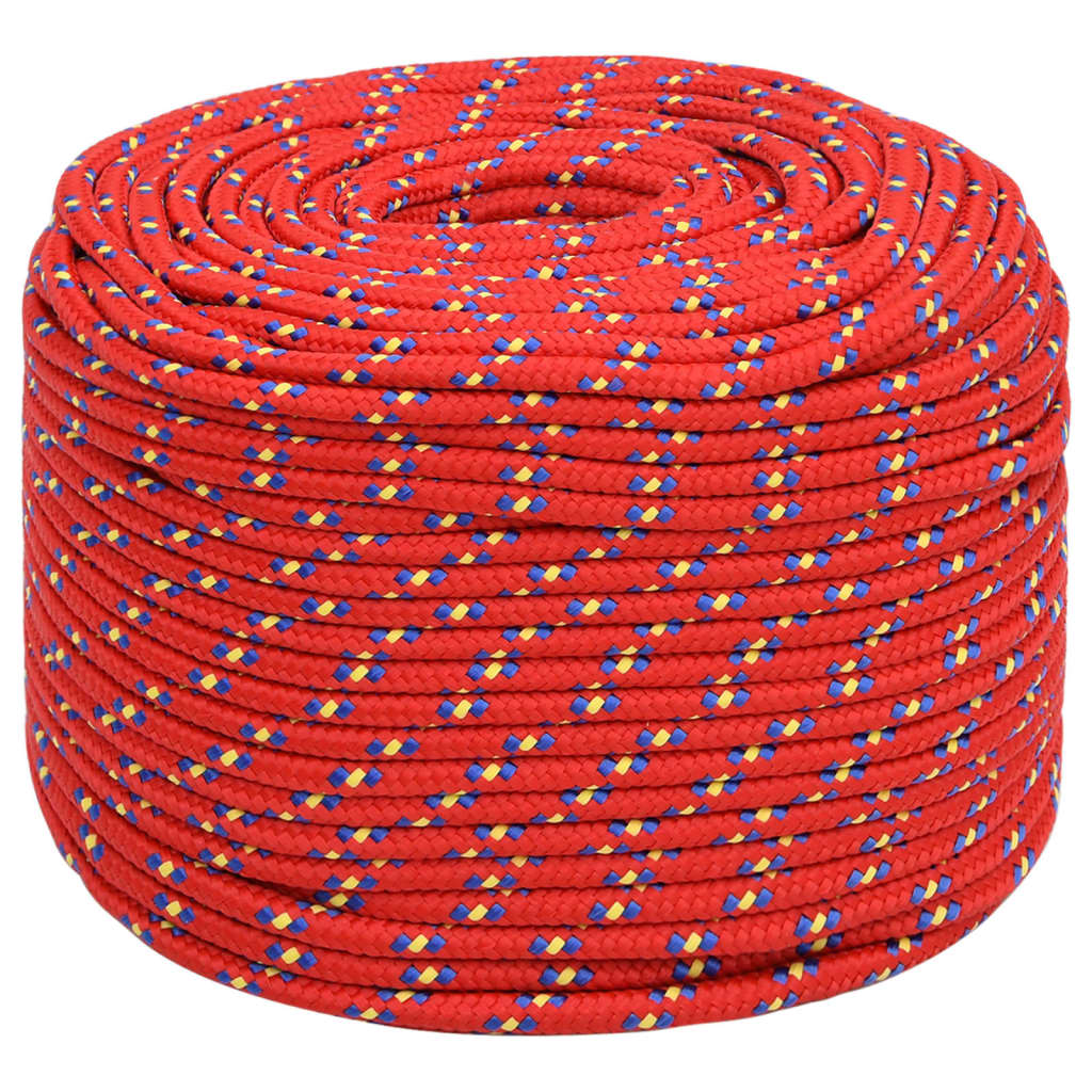 Boat Rope Red 6mm 250 m Polypropylene