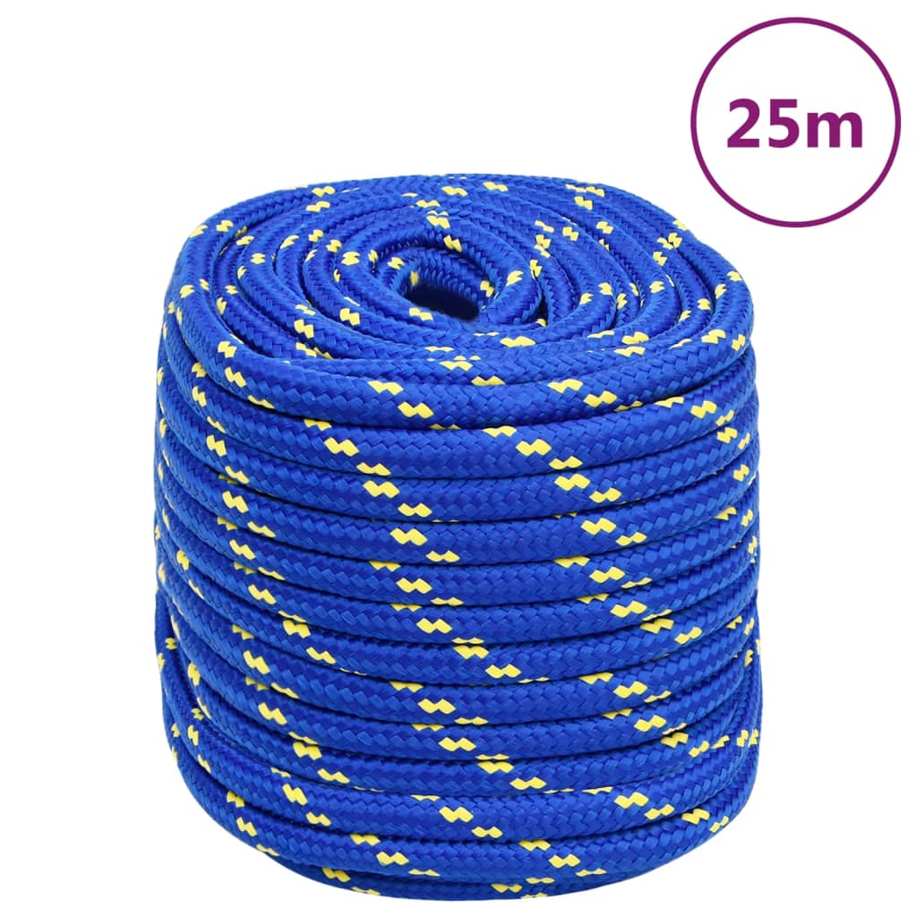 Boat Rope Blue 18mm 25 m Polypropylene