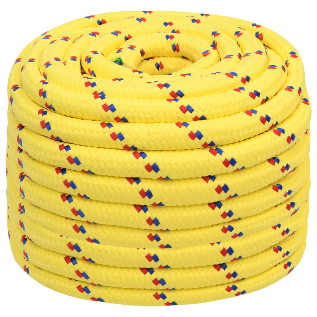 Boat Rope Yellow 20 mm 100 m Polypropylene