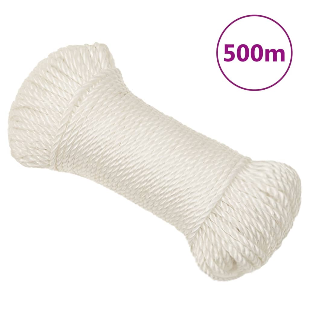 Work Rope White 8mm 500 m Polypropylene