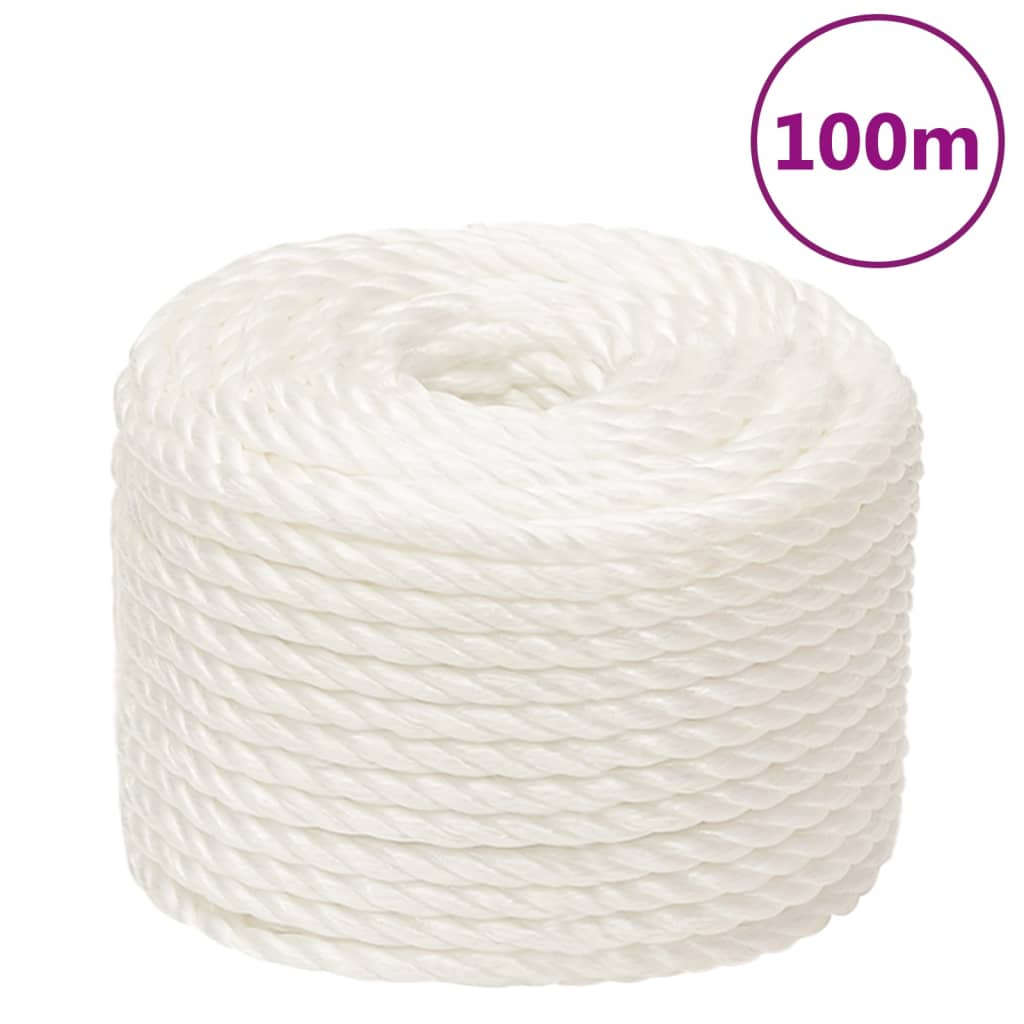 Work Rope White 20mm 100 m Polypropylene