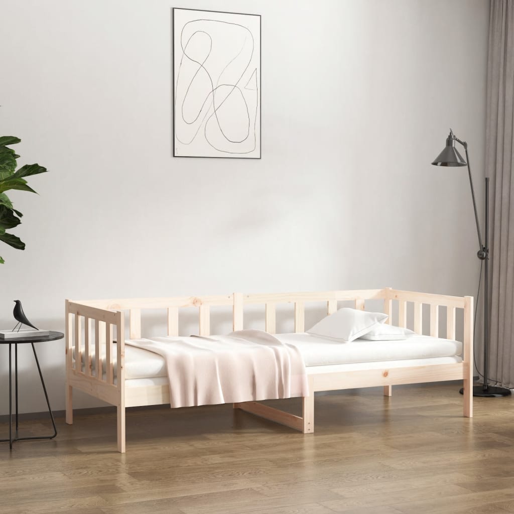 Day Bed 80x200 cm Solid Wood Pine