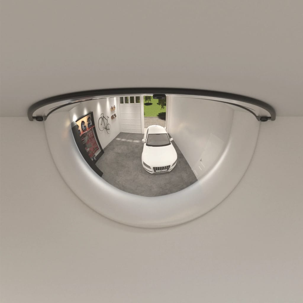 Half Domed Traffic Mirrors 2 pcs Ã ̃30 cm Acrylic