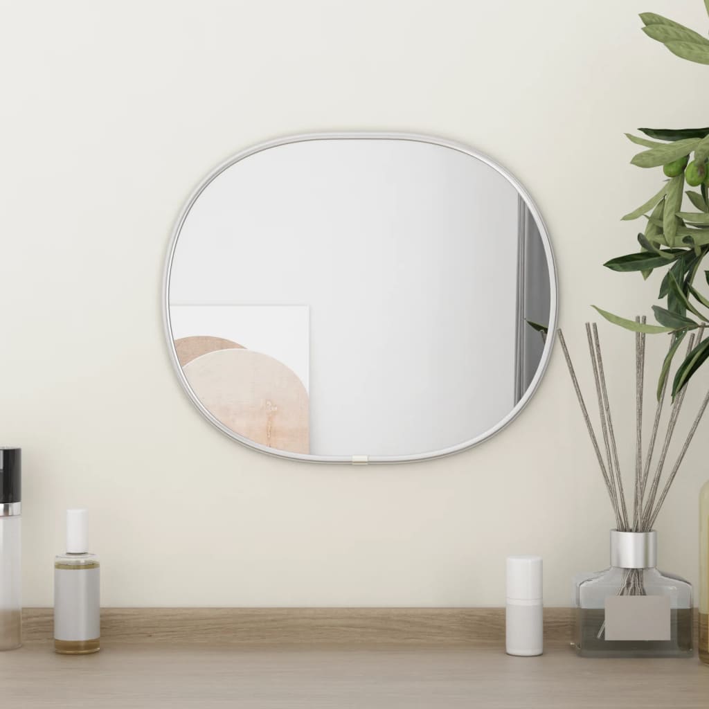 Wall Mirror Silver 30x25cm