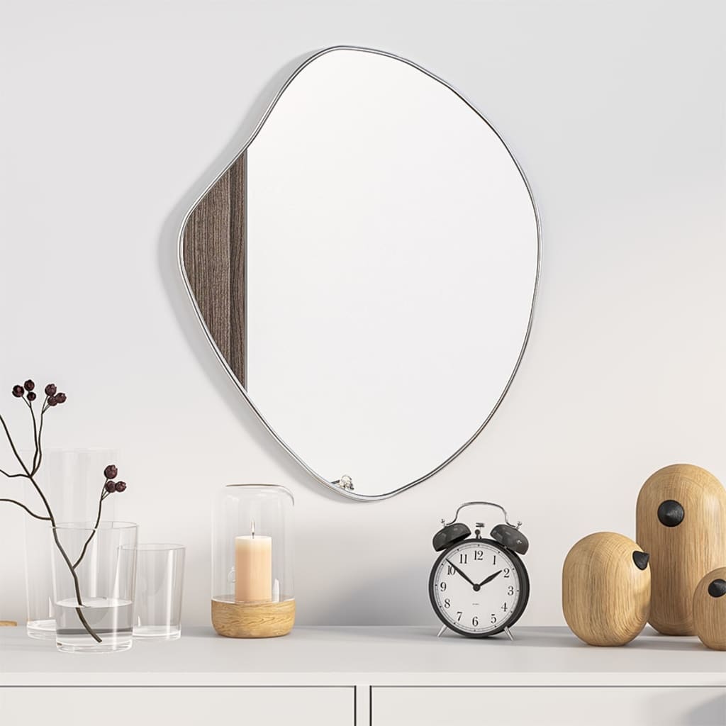 Wall Mirror Silver 50x40cm