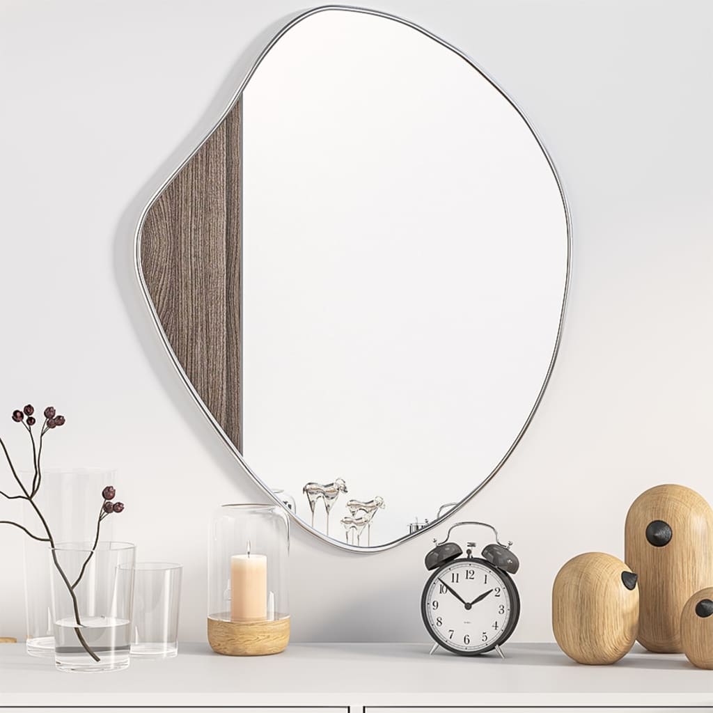 Wall Mirror Silver 60x50cm
