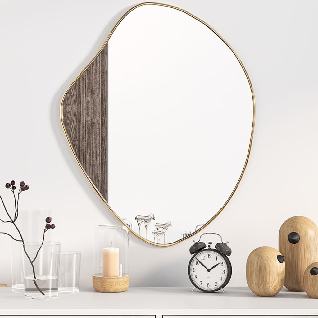 Wall Mirror Gold 60x50cm
