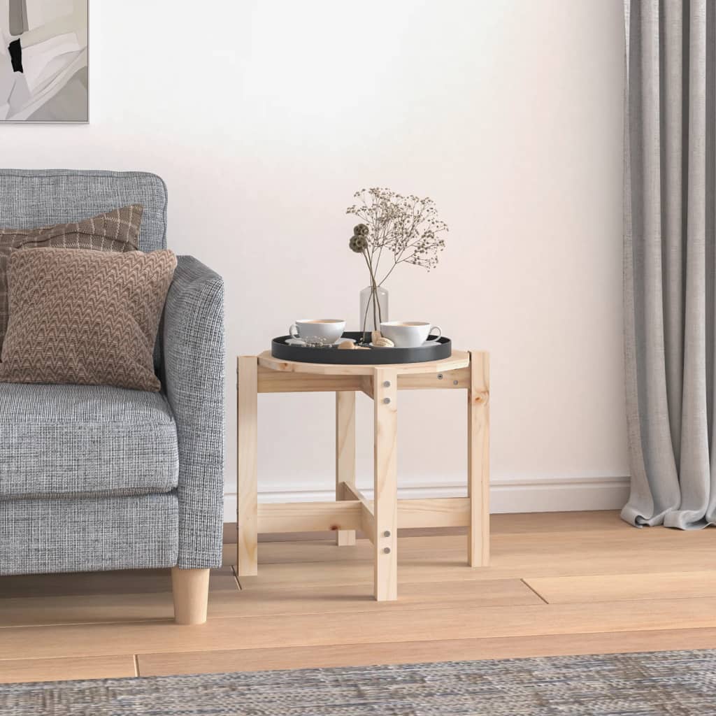 Coffee Table Ã ̃ 52.5x45 cm Solid Wood Pine