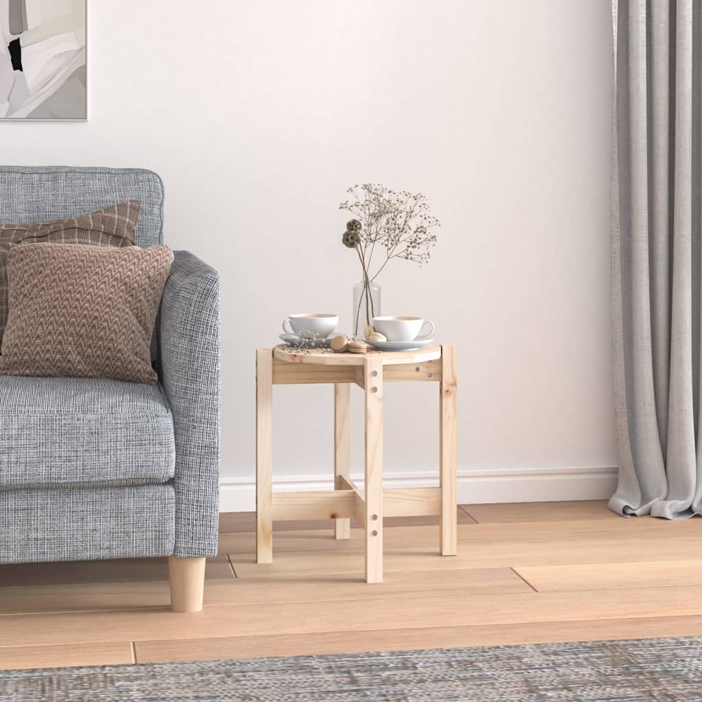 Coffee Table Ã ̃ 42.5x45 cm Solid Wood Pine