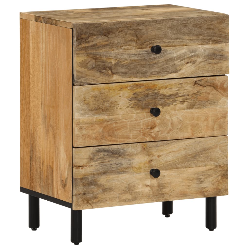 Bedside Table - CARLETON Sid Nightstand Natural 50cm