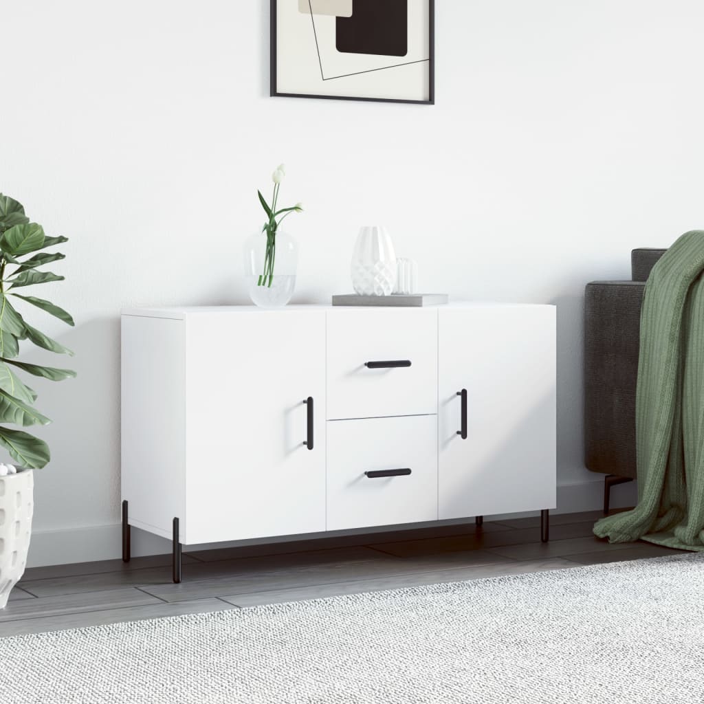 Sideboard White 100x36x60cm Engineered Wood