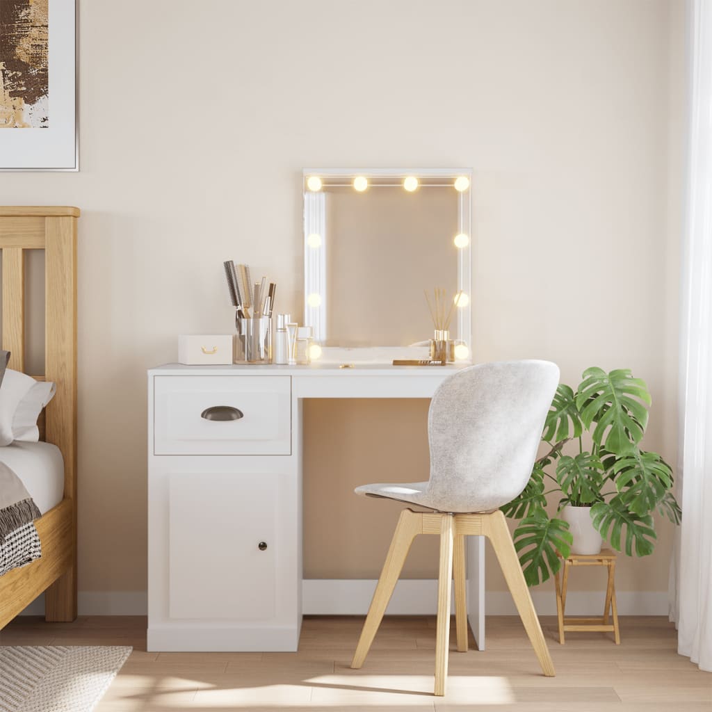 Dressing Table - KIWI Dresser White 90cm