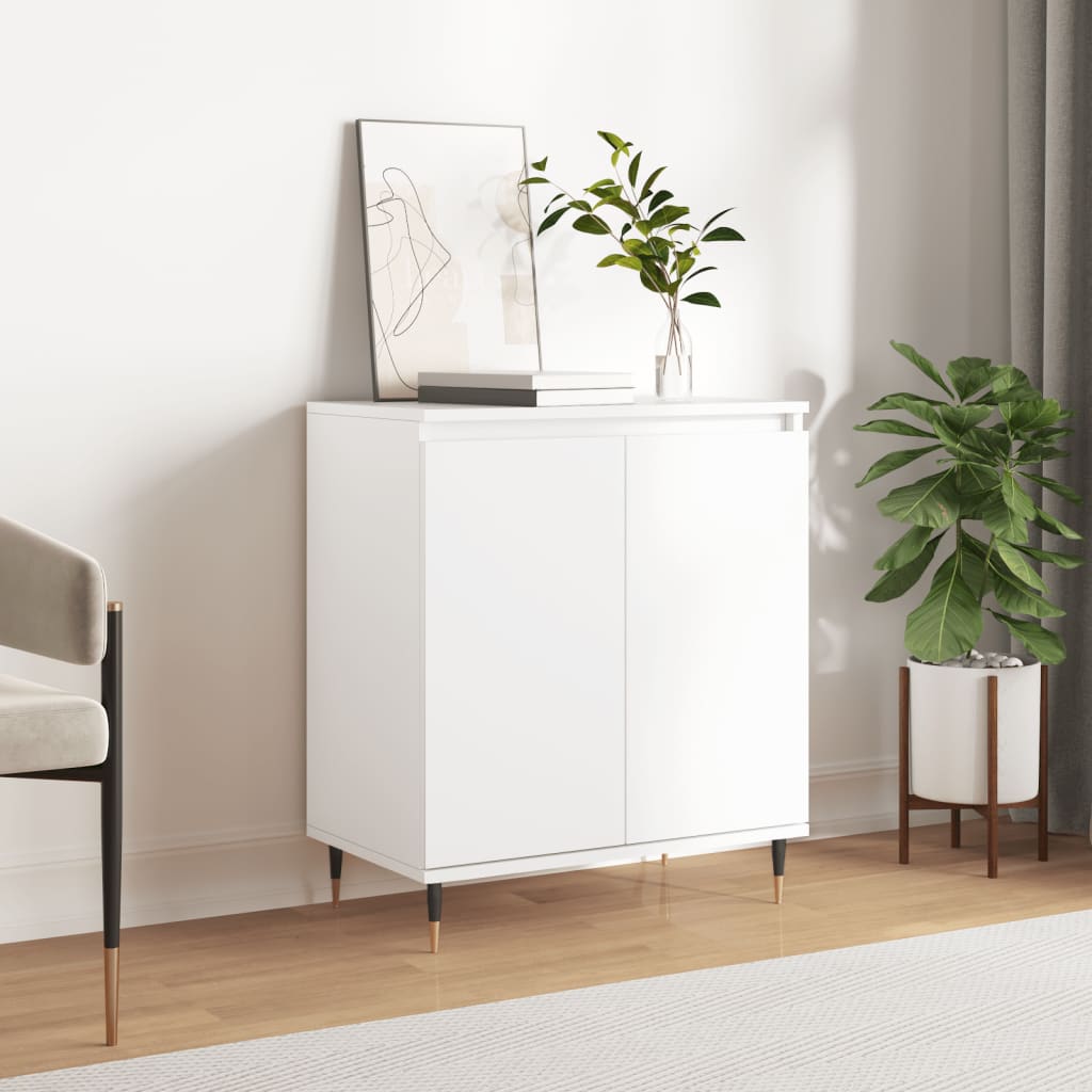 Sideboard White 60x35x70 cm Engineered Wood