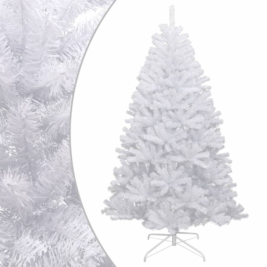 Fluer 120cm Hinged Tree Flocked Snow Design