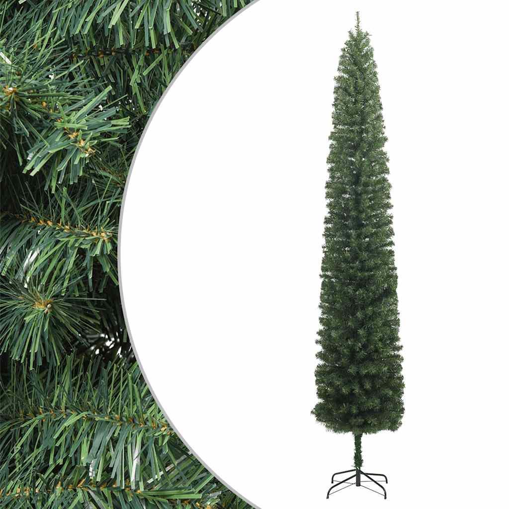 NIVRO Slim Christmas Tree with Stand 270 cm PVC
